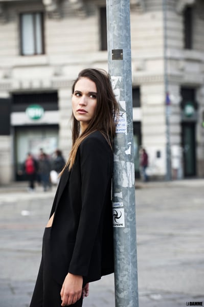 2 Streetstyle fashion editorial images created by Saverio Marfia Photogrpahy