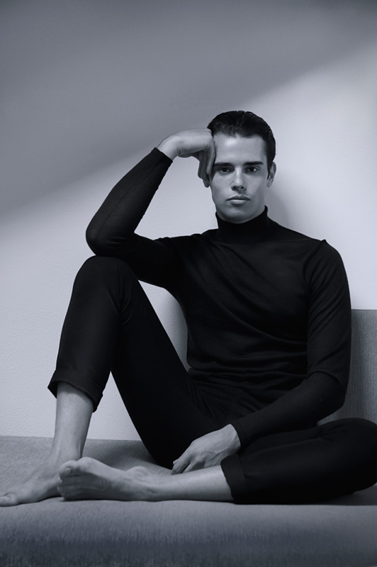 black and white mens fashion shoot milan 32