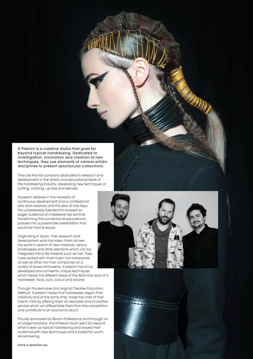 editorial hair story for hairbiz magazine xpresion spain image 2