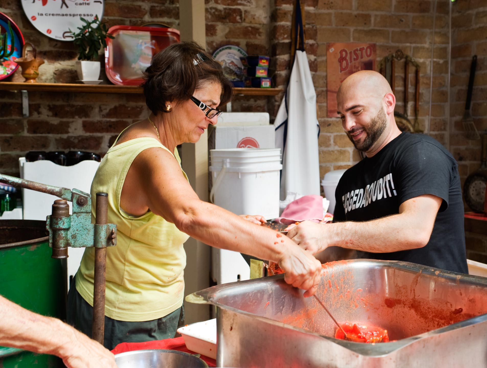 homemade passata mother and son maria cipri anthony cipri produce sauce tell a story 30