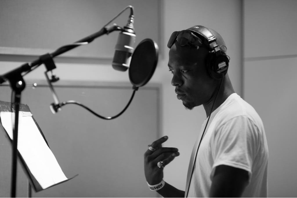 raper singer songwritter black and white rehersals sound both music tell a story 7