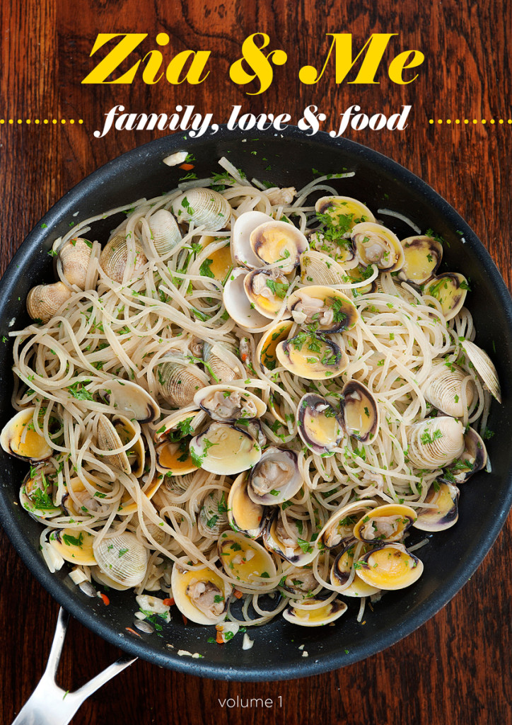 zia and me cook book food shoot cover image pasta vongole 15